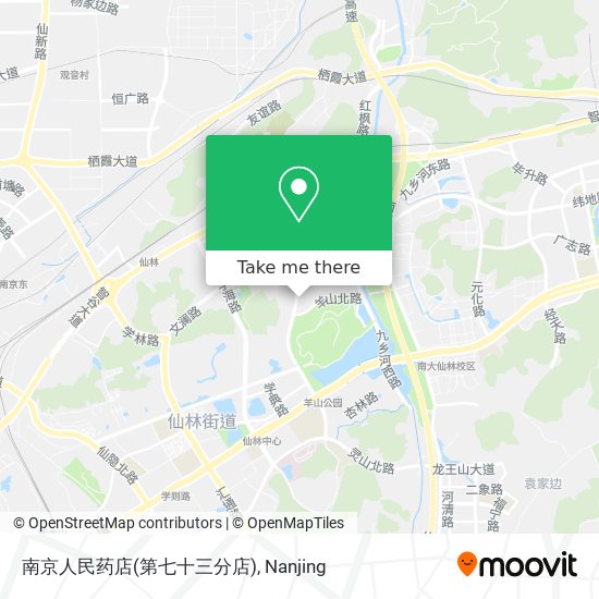 南京人民药店(第七十三分店) map