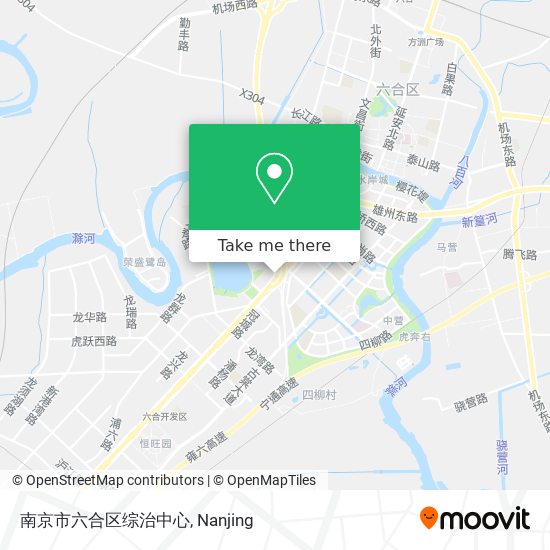 南京市六合区综治中心 map