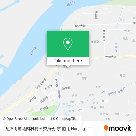 龙潭街道花园村村民委员会-东北门 map