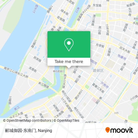 郦城御园-东南门 map