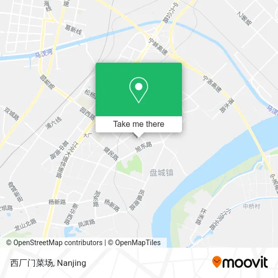西厂门菜场 map