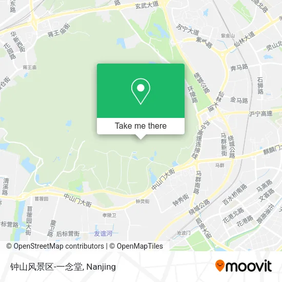 钟山风景区-一念堂 map