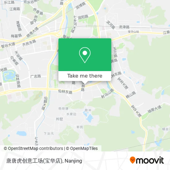 唐唐虎创意工场(宝华店) map