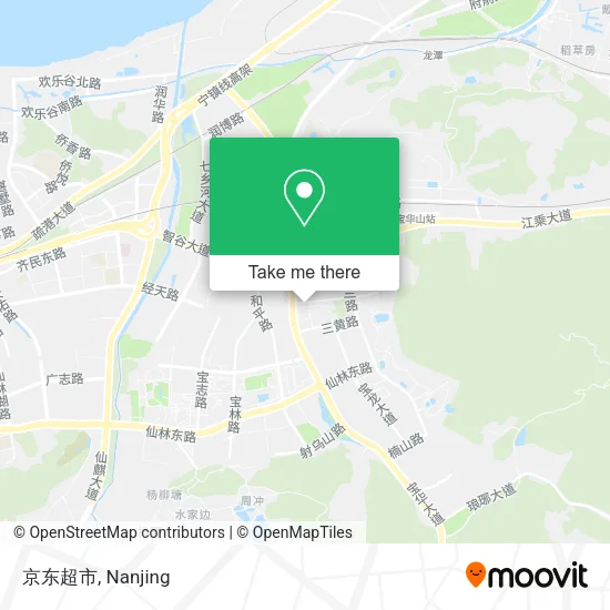 京东超市 map