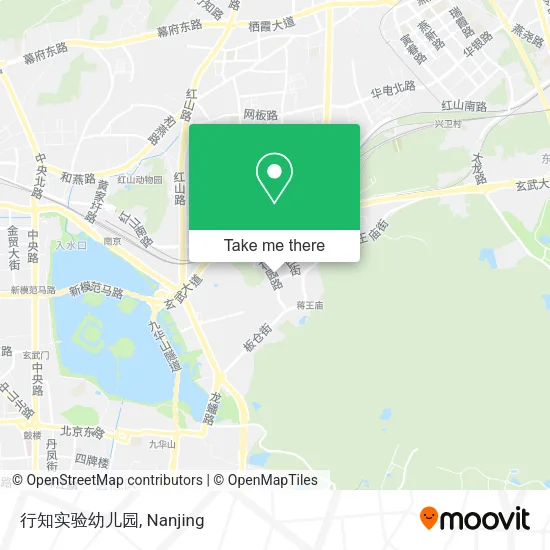 行知实验幼儿园 map