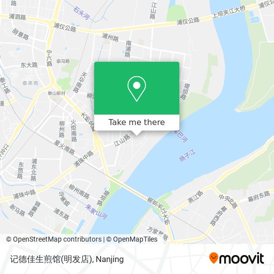 记德佳生煎馆(明发店) map