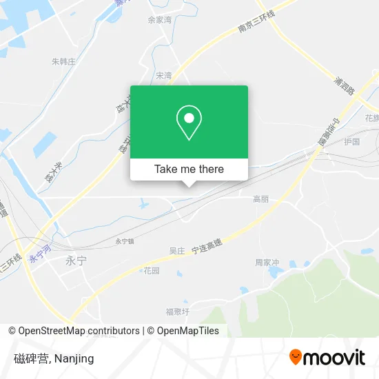磁碑营 map