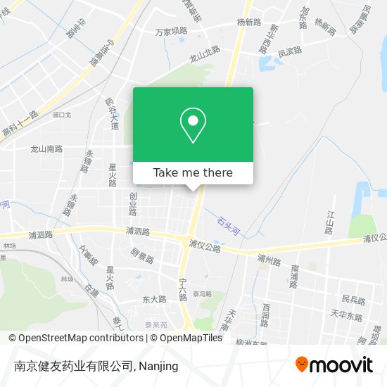 南京健友药业有限公司 map