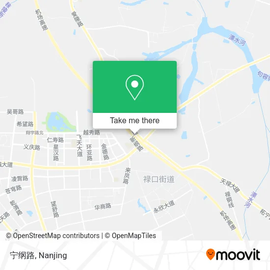 宁纲路 map