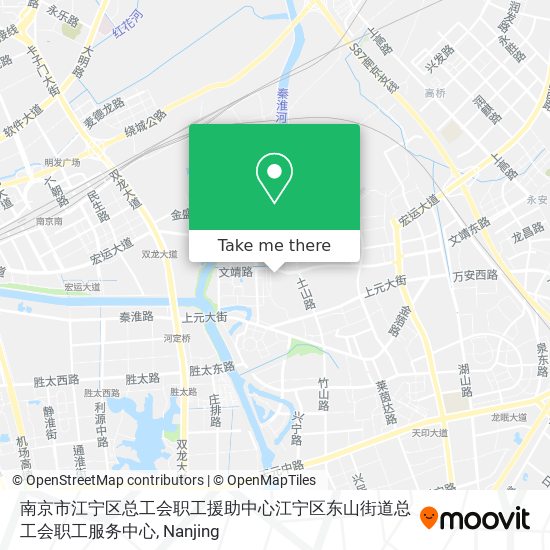南京市江宁区总工会职工援助中心江宁区东山街道总工会职工服务中心 map