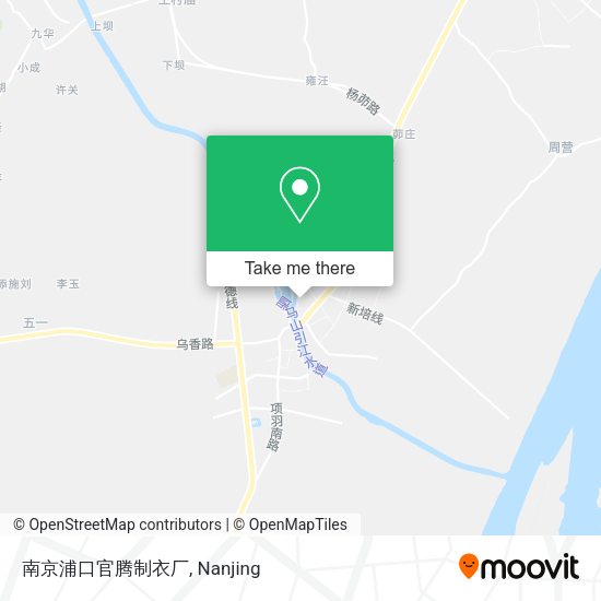 南京浦口官腾制衣厂 map