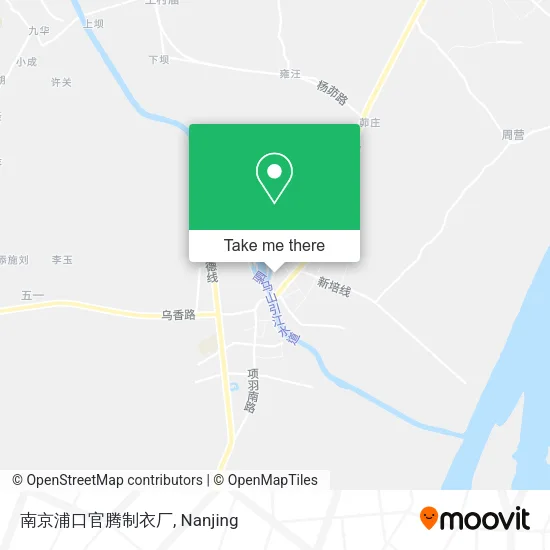 南京浦口官腾制衣厂 map