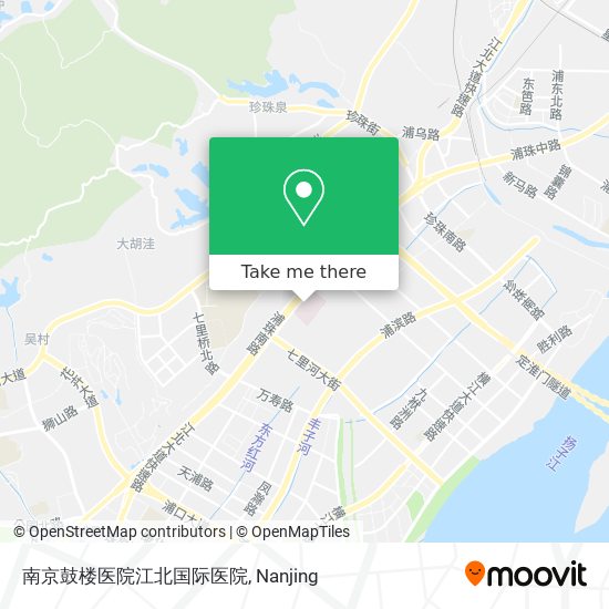 南京鼓楼医院江北国际医院 map