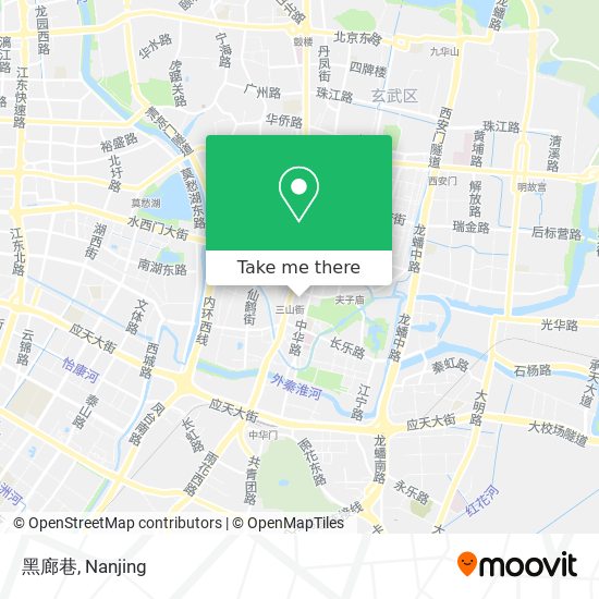 黑廊巷 map