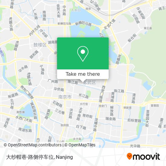 大纱帽巷-路侧停车位 map