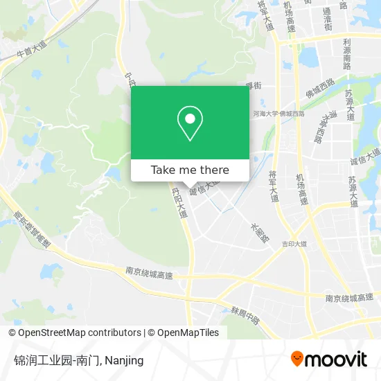 锦润工业园-南门 map