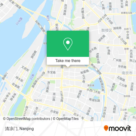 清凉门 map