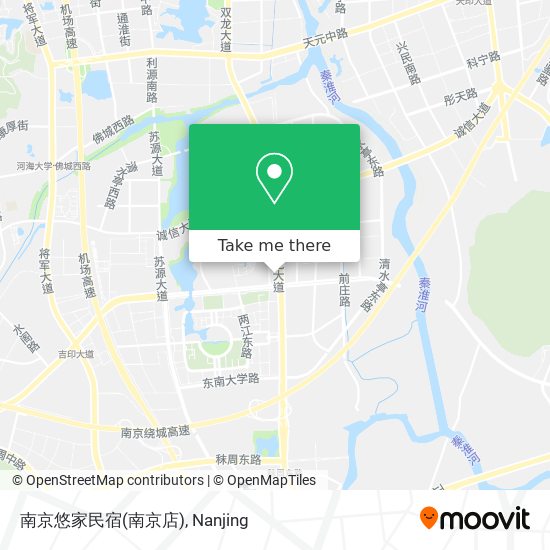 南京悠家民宿(南京店) map