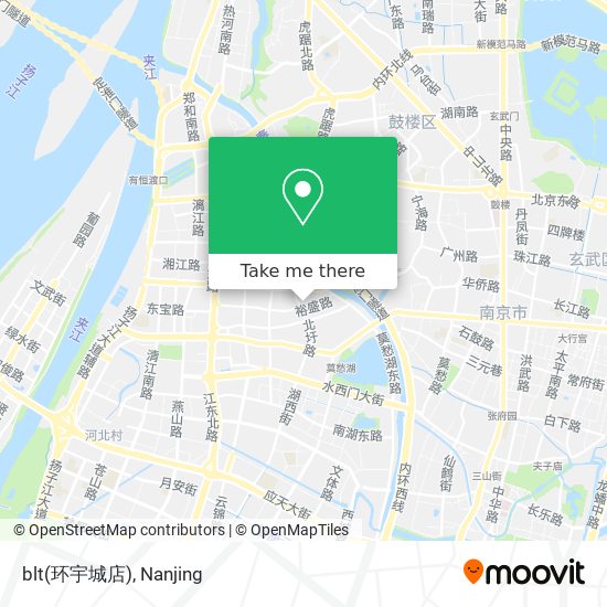 blt(环宇城店) map