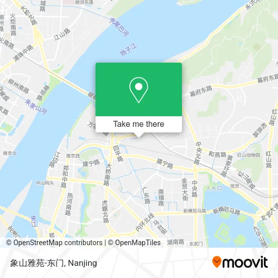 象山雅苑-东门 map