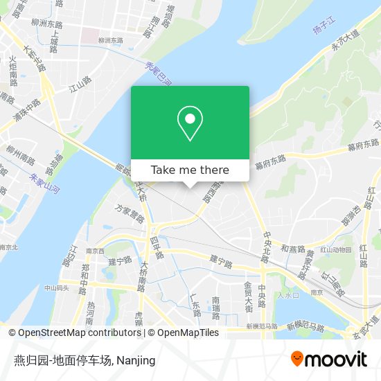 燕归园-地面停车场 map