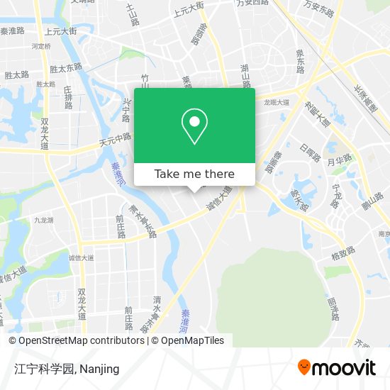 江宁科学园 map
