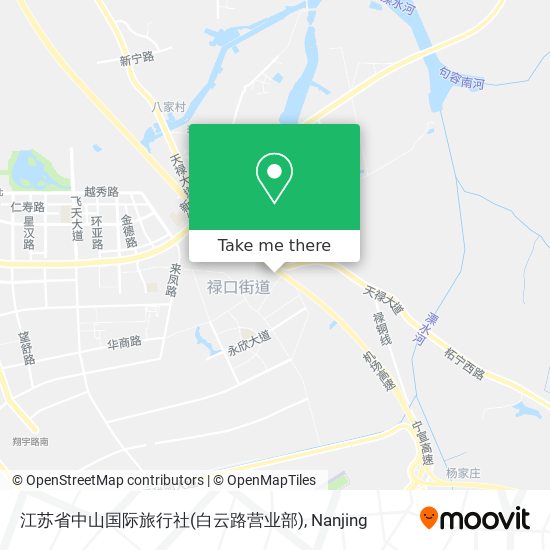 江苏省中山国际旅行社(白云路营业部) map