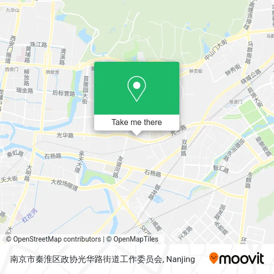 南京市秦淮区政协光华路街道工作委员会 map