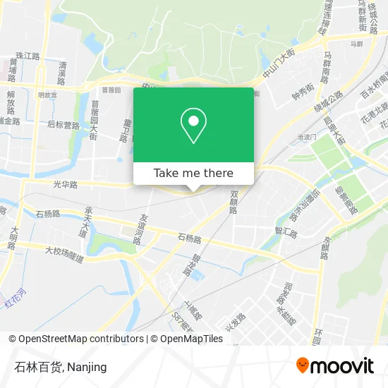 石林百货 map