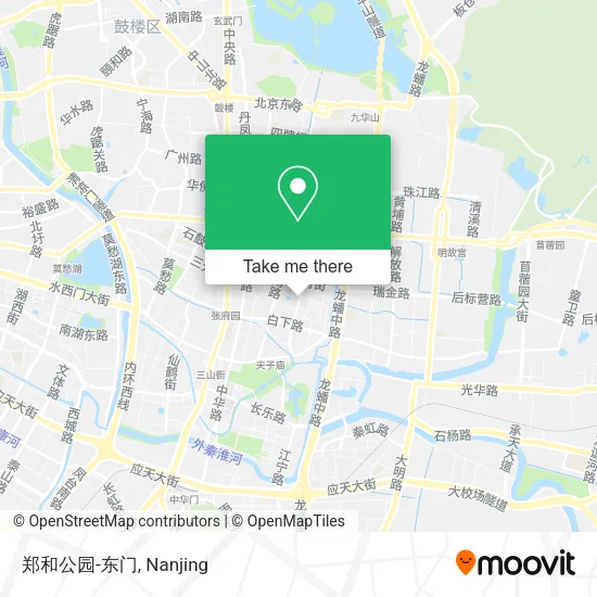 郑和公园-东门 map