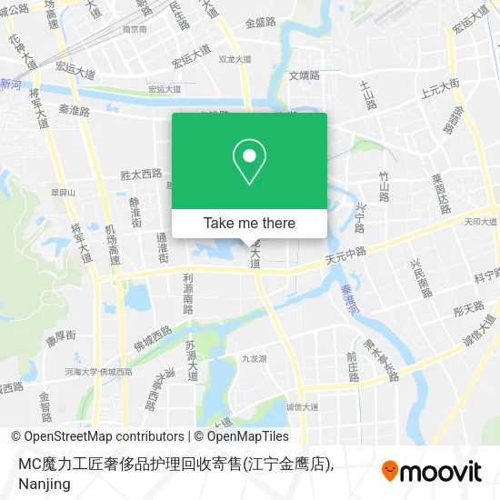 MC魔力工匠奢侈品护理回收寄售(江宁金鹰店) map