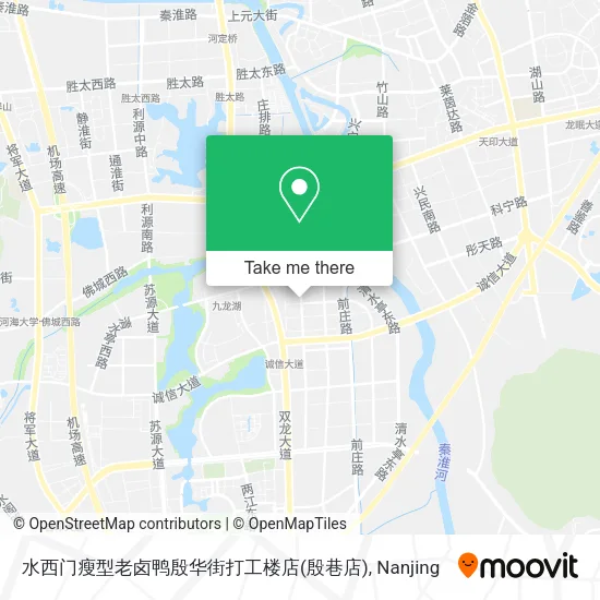 水西门瘦型老卤鸭殷华街打工楼店(殷巷店) map