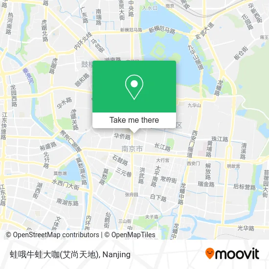 蛙哦牛蛙大咖(艾尚天地) map