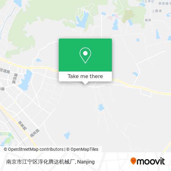 南京市江宁区淳化腾达机械厂 map