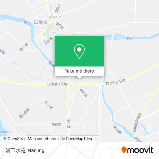 润玉水苑 map