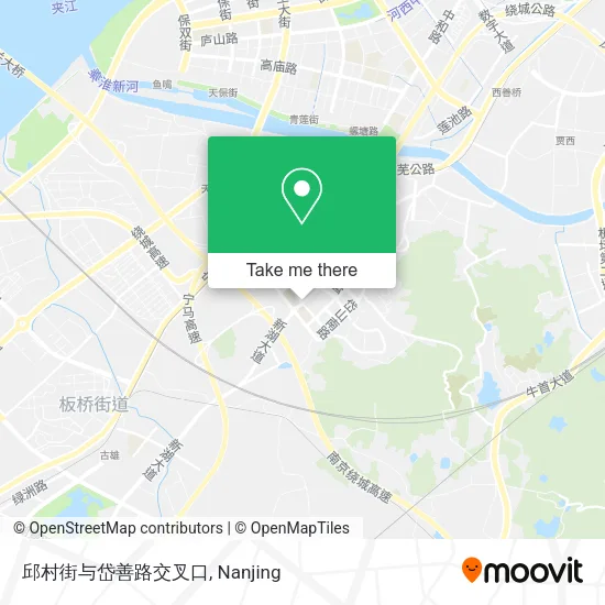 邱村街与岱善路交叉口 map