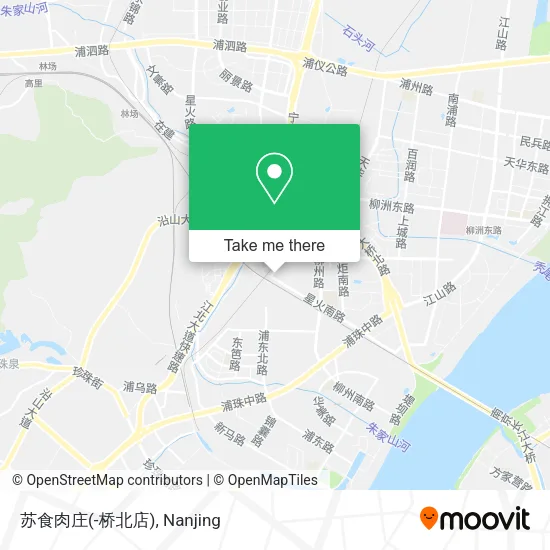 苏食肉庄(-桥北店) map