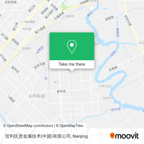 贺利氏贵金属技术(中国)有限公司 map