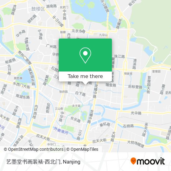 艺墨堂书画装裱-西北门 map