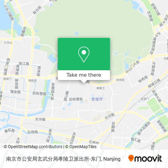 南京市公安局玄武分局孝陵卫派出所-东门 map