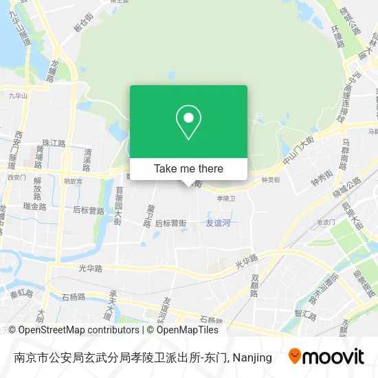 南京市公安局玄武分局孝陵卫派出所-东门 map