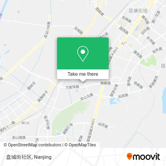 盘城街社区 map