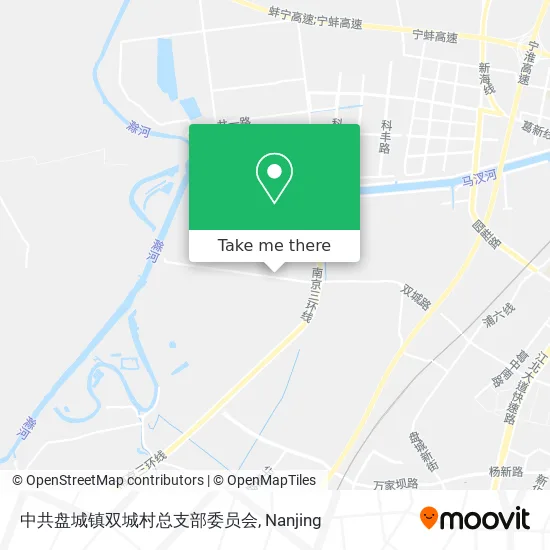 中共盘城镇双城村总支部委员会 map