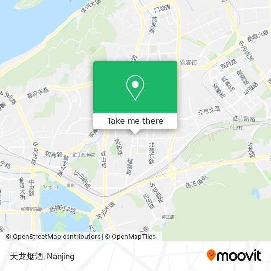 天龙烟酒 map