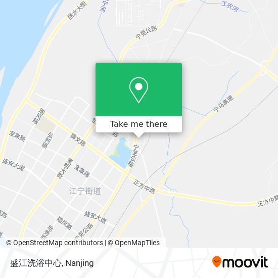 盛江洗浴中心 map