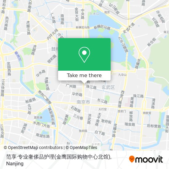 范享·专业奢侈品护理(金鹰国际购物中心北馆) map
