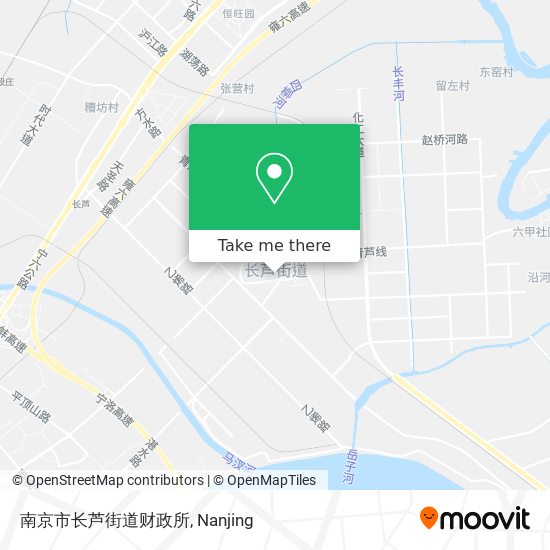 南京市长芦街道财政所 map