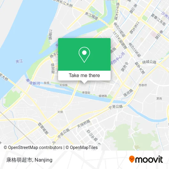康格萌超市 map