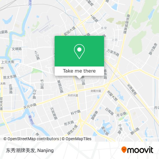 东秀潮牌美发 map