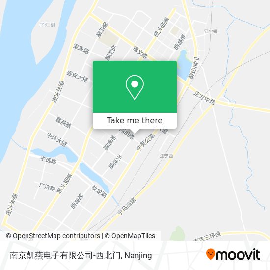 南京凯燕电子有限公司-西北门 map